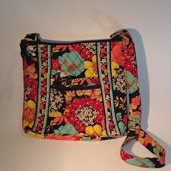 Vera Bradley Happy Snails Hipster Crossbody Bag - Picture 5 of 6